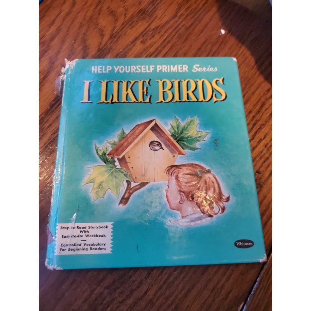 I LIKE BIRDS - Help Yourself Primer Series - 1960 - Whitman